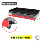 Chapa Grande Chapeira P/ Lanches Xis Bife Lanchonete Cozinha