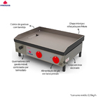 Chapa Lanche Bifeteira A Gás Pr-650 G Inox - Progás