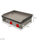 Chapa Lanche Bifeteira A Gás Pr-650 G Inox - Progás