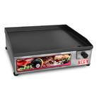 Chapa Lcg Sanduiche Lanche Elétrica Bifeteira Inox 40x35cm 12