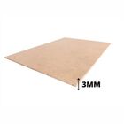 Chapa Mdf 3mm Cru Placa 25x25 Cm Para Artesanato Adesivo 20 U