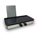 Chapa Para Lanche A Gás Sanduicheira 30x58cm Com Prensa Lcg