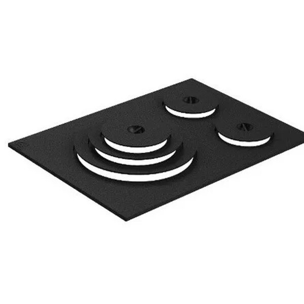 Chapa Paraná Ferro Fundido 3 Furos Libaneza 46 X 65 Cm