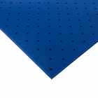 Chapa Pegboard Perfurada Azul 30 x 30 cm