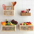 Chapa Perfurada Eucatex Organizador Pegboard Branca Glacial 6