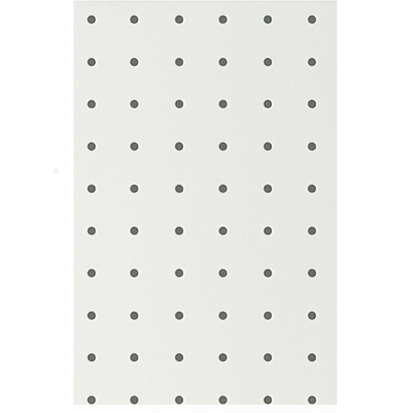 Chapa Perfurada Reta Uv 122 x 61 cm Cor Branco Glacial