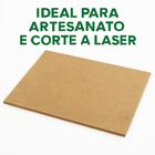 Chapa Placa Mdf 3mm (42cm X 30cm) 19 Peças