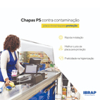 Chapa Poliestireno 1000x1000x1,8mm Extra Lisa Cristal Especial Ibrap