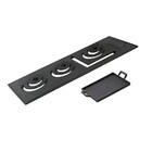 Chapa Redução + Bifeteira Ferro Fundido Libaneza 38x95 5 Cm