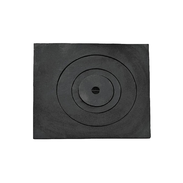 Chapa Redução Extra Em Ferro Fogão A Lenha 1 Furo 54x50cm