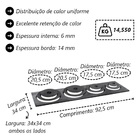 Chapa Redução Fogão A Lenha Libaneza Bassan 4 Furos