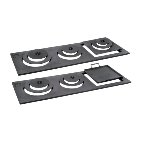 Chapa Redução Fogão A Lenha Libaneza Bifeteira 34x34x92 5cm