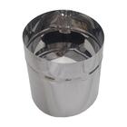 Chapéu Chaminé Canhão Sputinik Inox 120mm - Volpato, Tamanho: