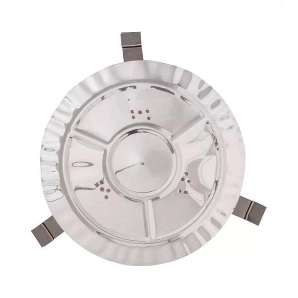 Chapéu Chaminé Inox Fixo 110mm A 130mm - Brighente