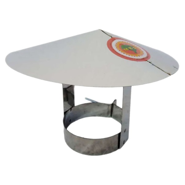 Chapéu Chinês Chapa Galvanizada Para Tubo 0 10