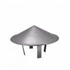 Chapéu Chinês Galvanizado Para Dutos De 115 Mm De Diâmetro Pa