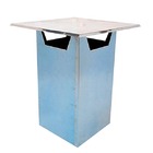 Chapéu Chinês Inox 24X24X50cm Atacadão 