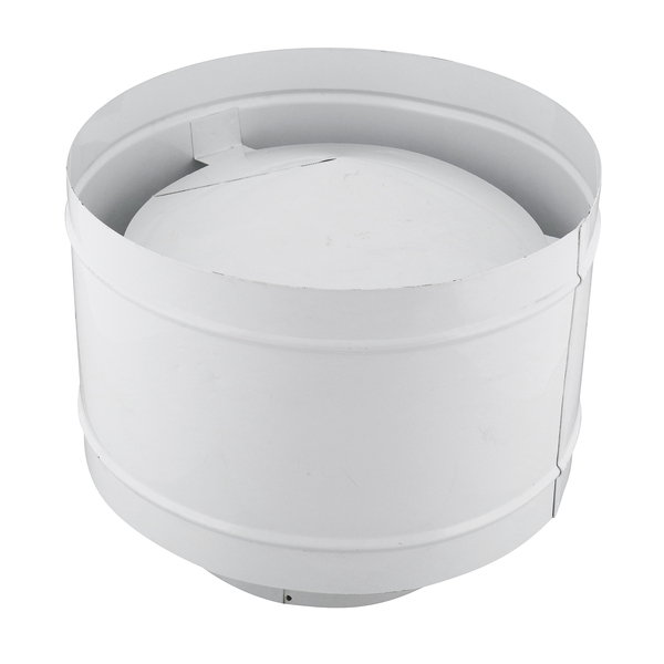 Chapéu Estilo Canhão para Duto 6" com Pintura Eletrostática Branco Artmill