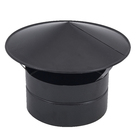 Chapéu Galvanizado com Pintura Eletrostático Preto 10 Polegadas Artmill