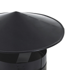 Chapéu Galvanizado com Pintura Eletrostático Preto 8 Polegadas Artmill