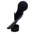 Chapéu Giratório Leme Preto De 115 Mm De Diâmetro