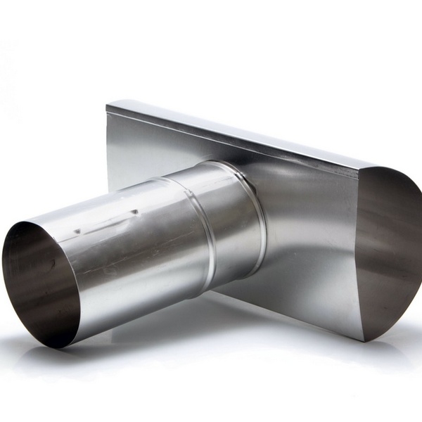 Chapéu Tee Em Alumínio 200x90mm