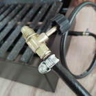 Char Broiler A Gás 8 Caulins Fogareiro Grelha Chapa Hambúrgue