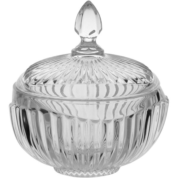 Charm Potiche Bomboniere 13x12x12cm Cristal Eco Transparente