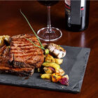 Charmosa Tabua Prato Com Borda Ardosia - 30 X 20 Petisqueira