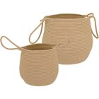 Chartier Cesta Decorativa Organizadora Cachepô Tecido Natural