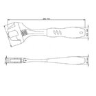 Chave 3 Funções Martelo Chave Inglesa E Grifo Multifunção Japi