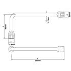 Chave Biela 14mm Corpo Forjado Em Aco Especial Cromado Abertu