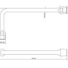 Chave Biela 19mm Corpo Forjado Em Aco Especial Cromado Abertu
