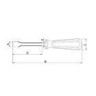 Chave Canhão Isolada 13 Mm Tramontina Pro