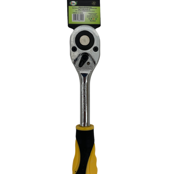 Chave Catraca Reversível 1/2 Para Soquetes Aço Cromo Vanádio