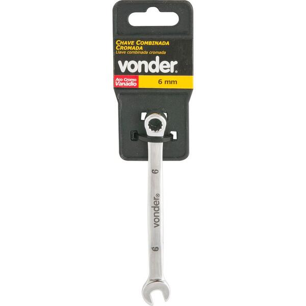 Chave Combinada 30mm Cromo Vanádio Cromada Cartela - Vonder
