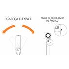 Chave Combinada Catraca Cabeça Flexível 17mm