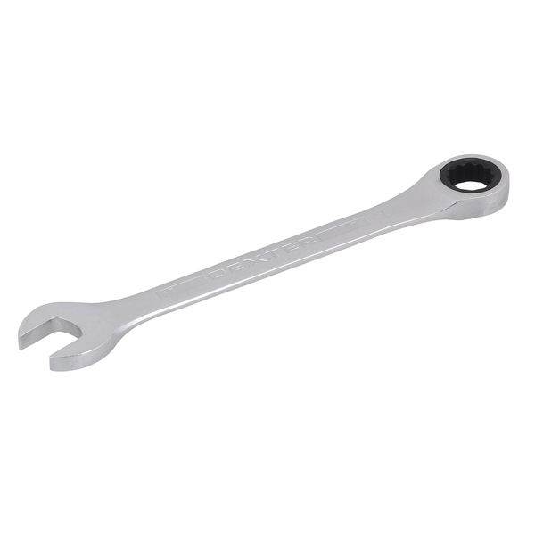 Chave Combinada com Catraca 17mm em Aço Cromo-Vanádio Dexter