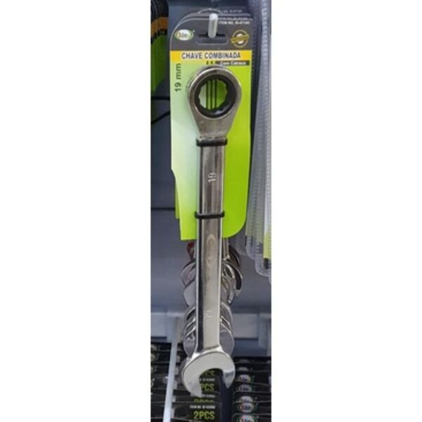 Chave Combinada Com Catraca 19mm Profissional Idea