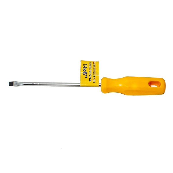 Chave De Fenda 1/4 X 6" Pl Flex 2651 Lotus