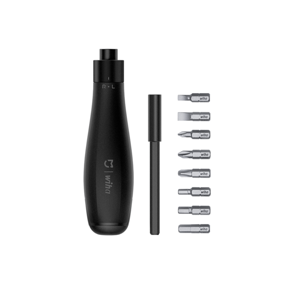 Chave De Fenda Catraca 8 Em 1 Preto U