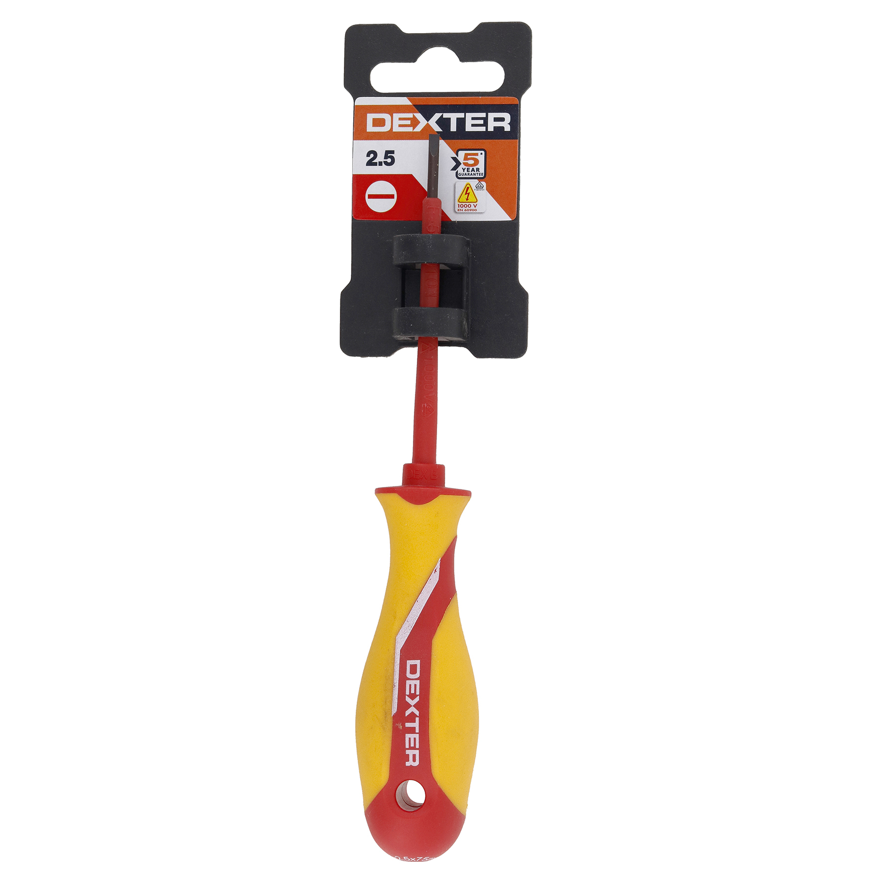 Chave de Fenda Isolada 2,5x75mm Dexter | Leroy Merlin