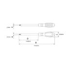 Chave De Fenda Isolada Iec 60900 Ponta Cruzada 5x150 Mm (3/16