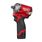 Chave De Impacto 1/2" 12v Fuel M12 Milwaukee 2555p-22 A Bater
