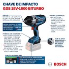 Chave De Impacto Bosch Gds18v-1000