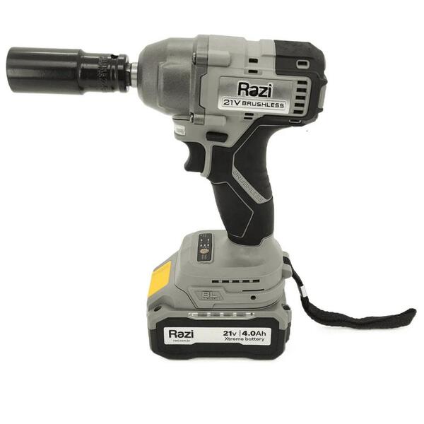 Chave De Impacto Brushless 21v Bateria Rz-ci13 - Razi | Leroy Merlin