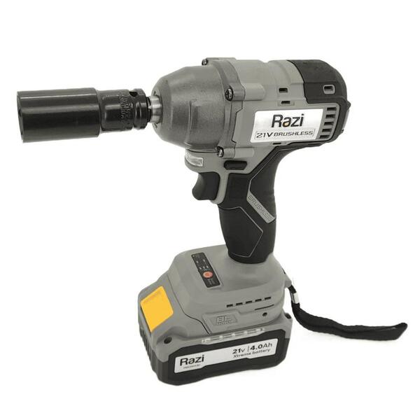 Chave De Impacto Brushless 21v Bateria Rz-ci13 - Razi | Leroy Merlin