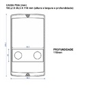 Chave De Partida Direta Altronic Pda 01 (6,3 - 10a) 0,75/1cv