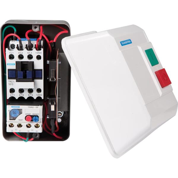 Chave De Partida Trifásica Tramontina Trq3-5,5p 220v 5.5-8a