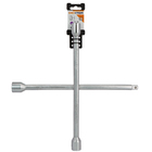 Chave de Roda Sextavada 355mm encaixe de 17,19 e 21mm + 1/2" Quadrado Dexter